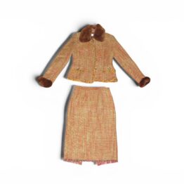 Vintage Tweed Skirt Set